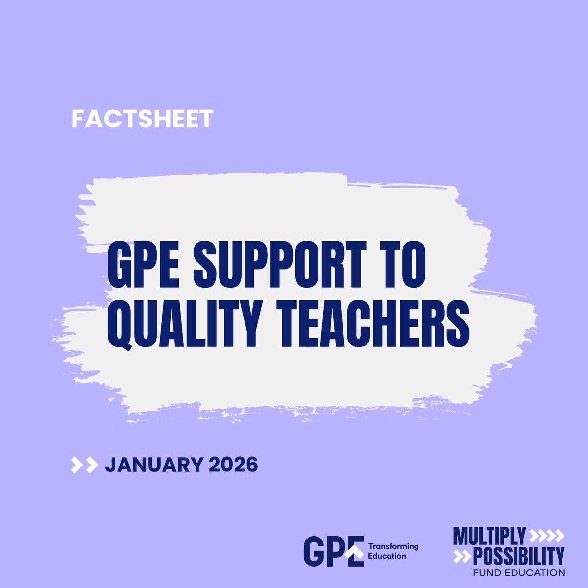 Global Partnership for Education tweet media