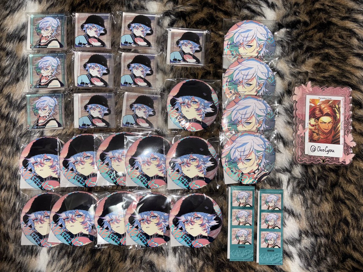 交換】パラライ Paradox Live Exhibition Show Gくじ Ver.2 🐯譲：珂波