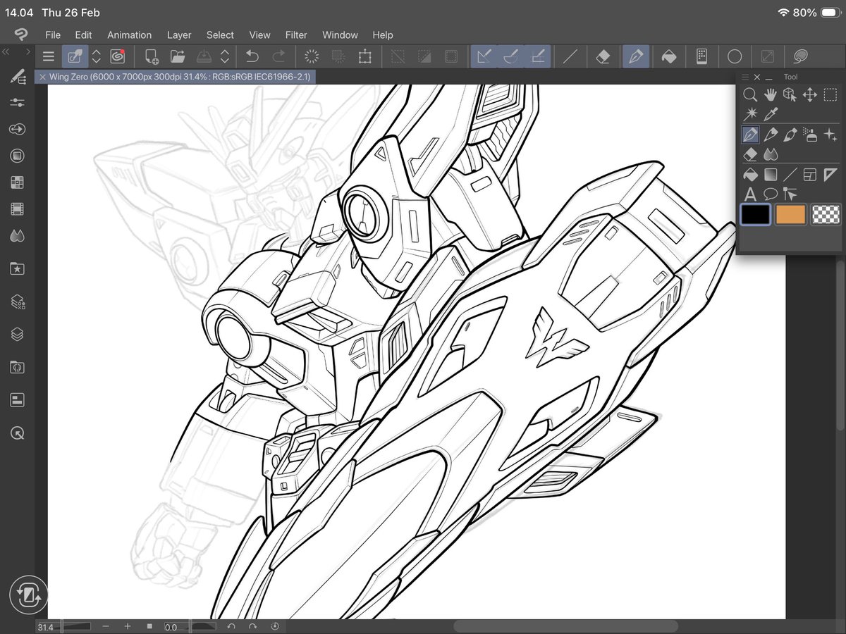 Adde_Odin's tweet image. Wip for the legend #wingzero