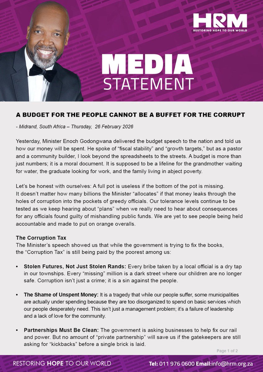 Rev. Chris Mathebula tweet media