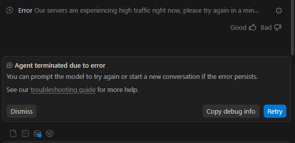 VasanthLionize's tweet photo. @antigravity Often I get this error, How to escape from this. Particularly it is happening very high after the latest update yesterday. old versions also got this issue, but this time I can't do anything. https://t.co/WWvdaCMkVf