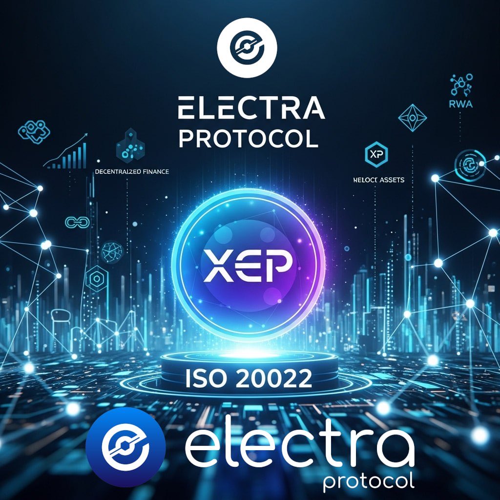 CechJrslv's tweet photo. @ElectraProtocol with $XEP is ISO 20022 compliant, like $XRP & $XLM. Still very rare in cryptoโs world. It bridges seamless bank integrations for global finance! #FINTECH #FollowTheProtocol #ISO20022 https://t.co/5qwX8wIT12