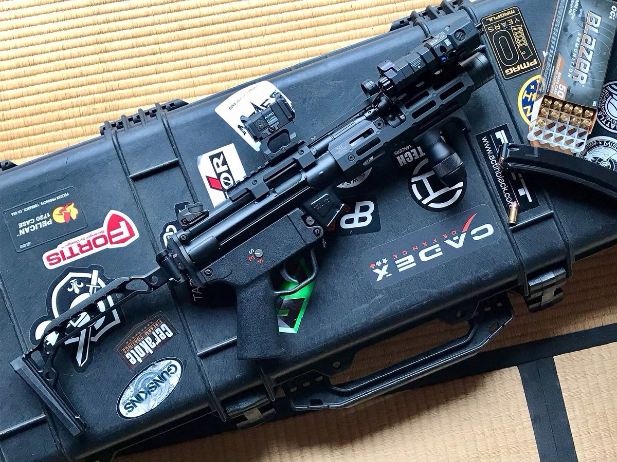 数年越しで理想のMP5Kが完成した(｀・ω・´) 作動もCO2で快調ですw