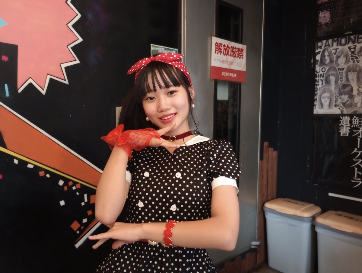 2026/1/25 玉響月菟 押忍フェス 徳島CROWBAR 新衣装の水玉 シンプルに