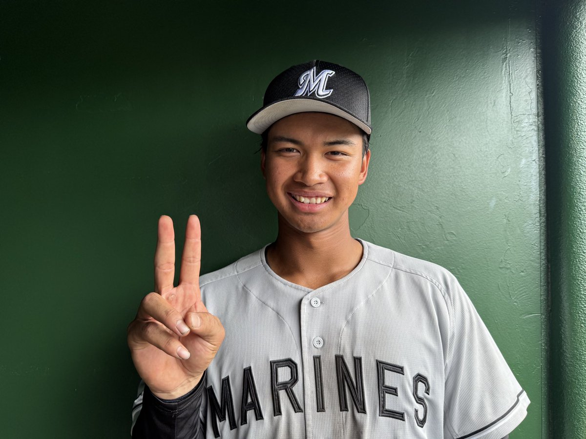 本日3安打の #櫻井ユウヤ 選手！ 「結果としてはたくさん打てましたが