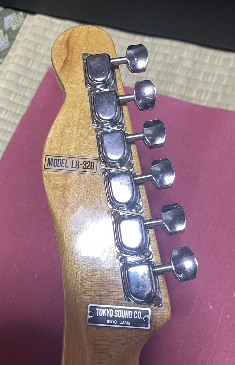 RT @oceanbeauty10: ご紹介 Guyatone テレキャスターコピー LG-320