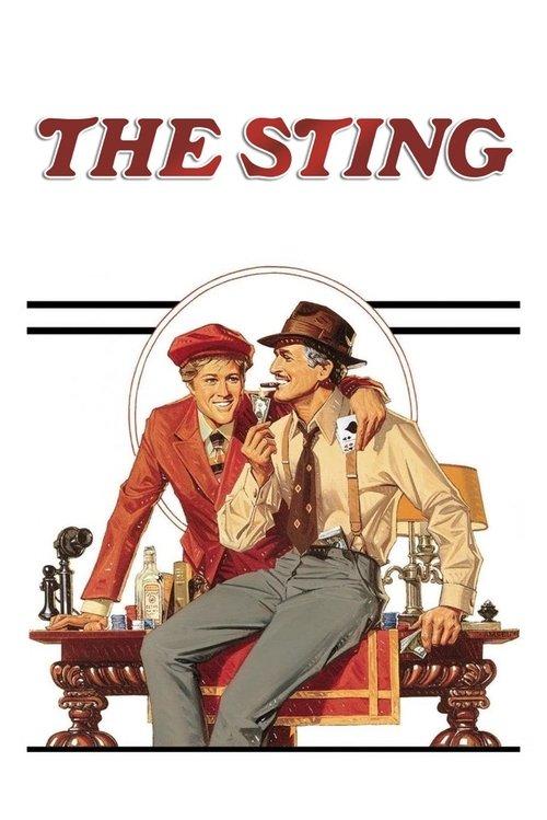 TheCineFix's tweet photo. Two con men mount an elaborate 1930s Chicago grift to avenge a friend, outsmarting a ruthless mob boss in a stylish, twisty caper. #TheSting #Classic https://t.co/d2hurc8lDd