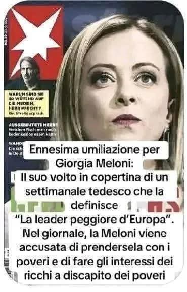 Questa fascistella che ha messo il bavaglio agli Italiani..... Sveglia Italia