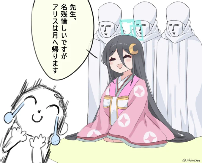 今は昔
#ブルアカ 