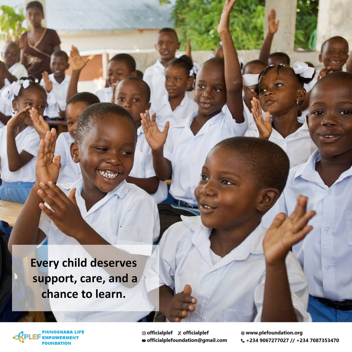 PLE Foundation tweet media