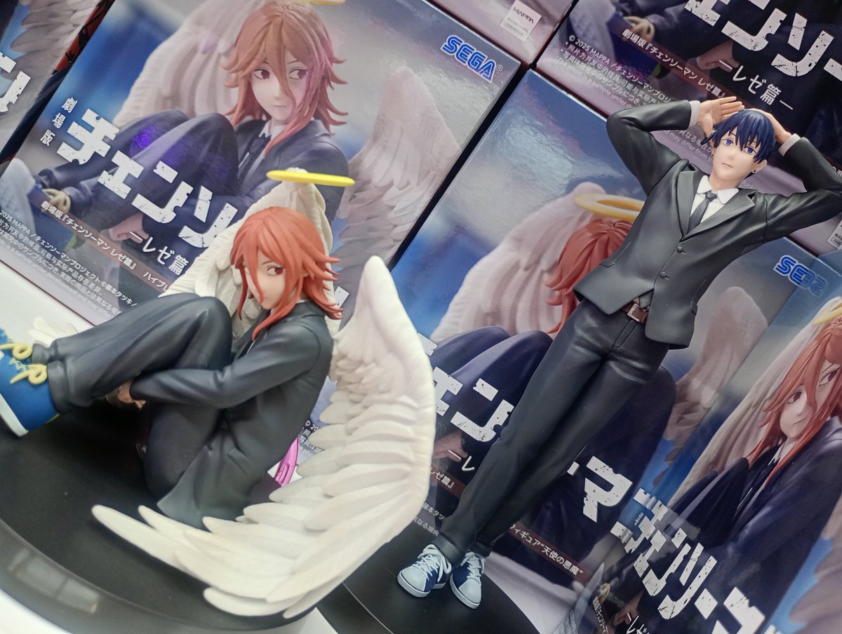 𝓝𝓮𝔀 ⸝⋆˙⟡ 本日より2階にて #チェンソーマン レゼ篇 天使の悪魔