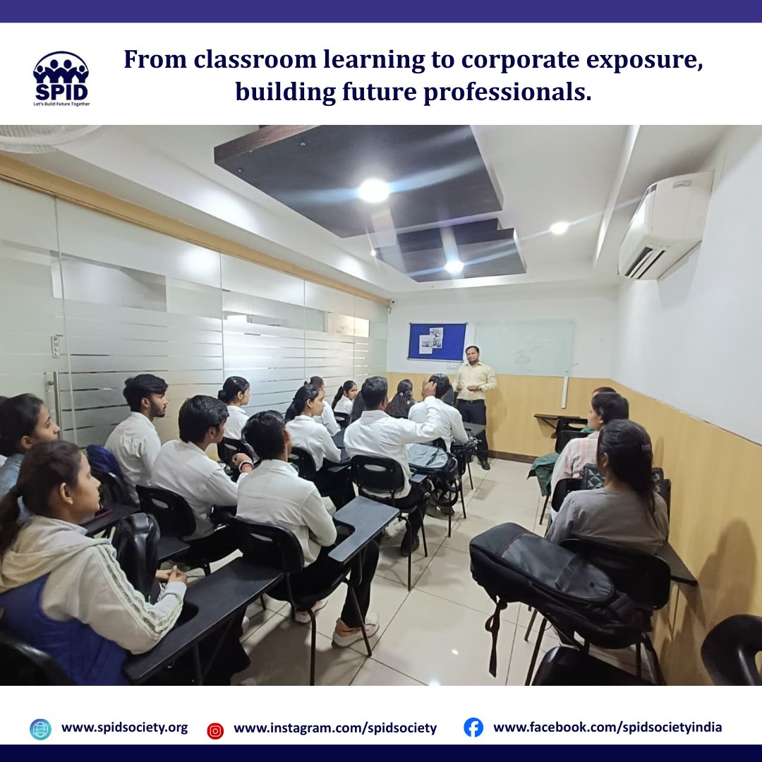 spidsociety's tweet photo. Students from SPID Smart Nangloi Center visited Akiko Global Services Ltd. for a corporate exposure session exploring departments, interacting with professionals, and experiencing a mock interview. 😇

#SPID #SkillDevelopment #YouthEmpowerment #ExposureVisit #CareerReadiness https://t.co/Eh6YBvFxG1