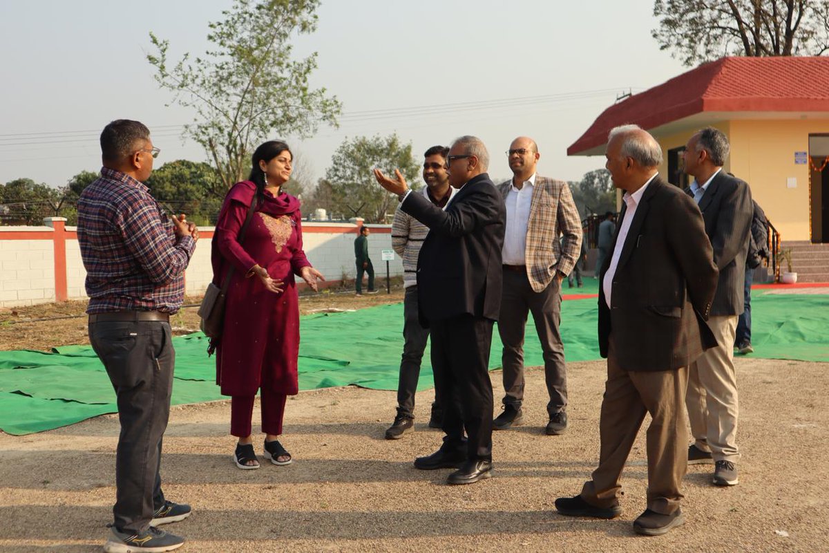 iiituna's tweet photo. IIIT Una inaugurated its Sports Office on 23 February 2026, led by Ms. Kavita Khanna, Chairperson, BoG, in the presence of Dr. Gitanjali Yadav (NIPGR), Prof. D. K. Lobiyal (JNU), Dr. Kamal Jeet Singh (HPPTCL), Prof. Manish Gaur (Director), and Dr. Gaurav Tandon (Registrar). https://t.co/1doDfCrlvs