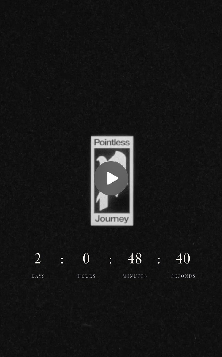 土曜17時！
#Pointlessjourney