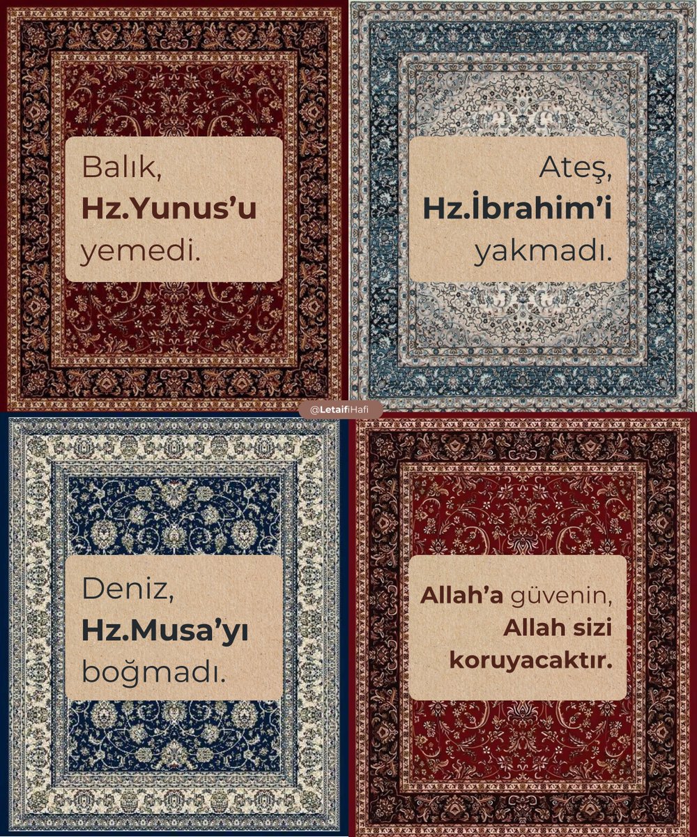 O hâlde Allah'a tevekkül et! Çünkü vekîl olarak Allah yeter!

Ahzâb Suresi 3. Ayet