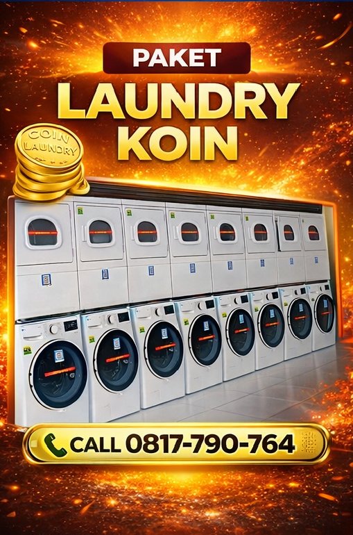 SolusiLaundrySn's tweet photo. Mulai Usaha Laundry Koin, Dapatkan Keuntungan Besar dengan Modal Minim! KLIK https://t.co/PMFsrwis92

#LaundryKoin #UsahaLaundry #LaundryOnline #PaketUsahaLaundry #LaundryKoinOnline

Lokasi kita
https://t.co/hjHABAkuss https://t.co/7BbnVzqGWU