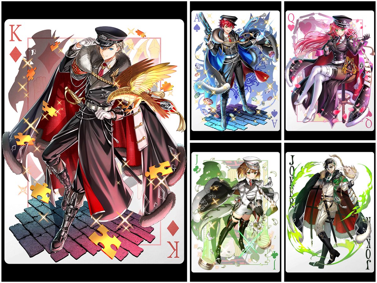 ピカレスクのトランプを見ててふと ブラックジャックのルールでギャス