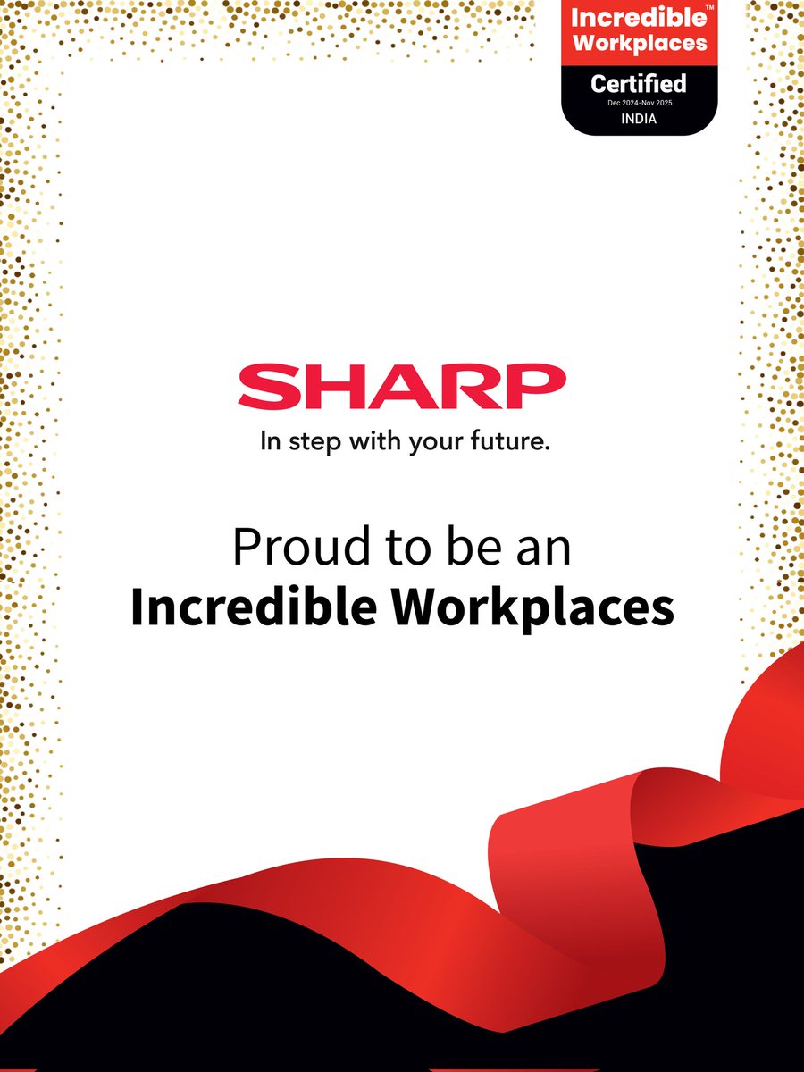 SHARP India tweet media