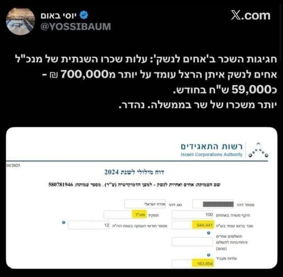 YotYotam's tweet photo. תזכורת, פירקו פה צבא, ועשו אחלה כסף, לא נשכח https://t.co/D9jN8bKtVV