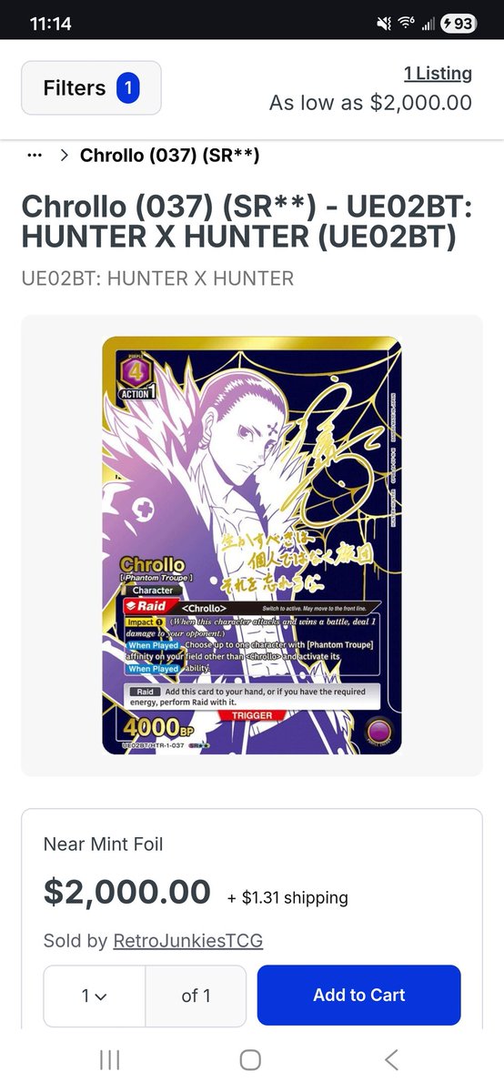 Ahhh. Okay well I can do 50% last listed who wants him?