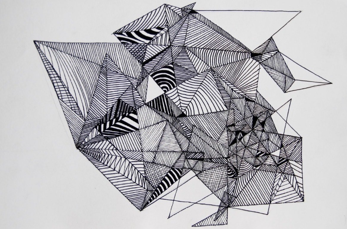 asase_art's tweet image. Lines makes complex patterns of mind.
#mindmapping #arttherapy

Free hand drawings with archival ink pens on 300 gsm ivory sheet.