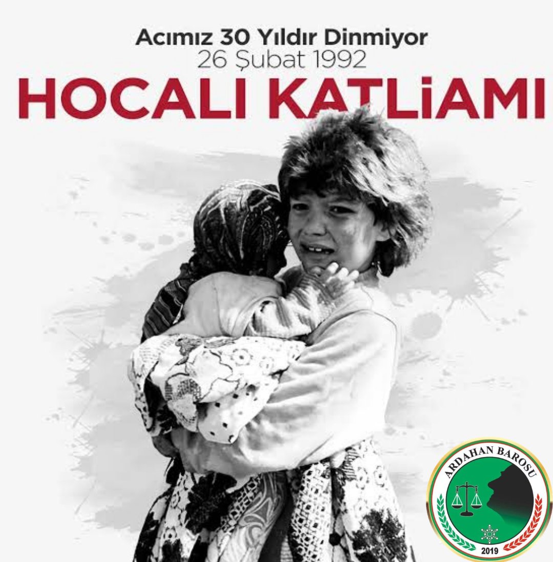 “26 Şubat Hocalı Katliamı’nın yıl dönümünde, hayatını kaybedenleri saygı ve rahmetle anıyor; benzer acıların bir daha yaşanmamasını temenni ediyoruz.”