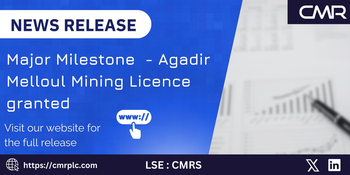 Critical Mineral Resources PLC tweet media