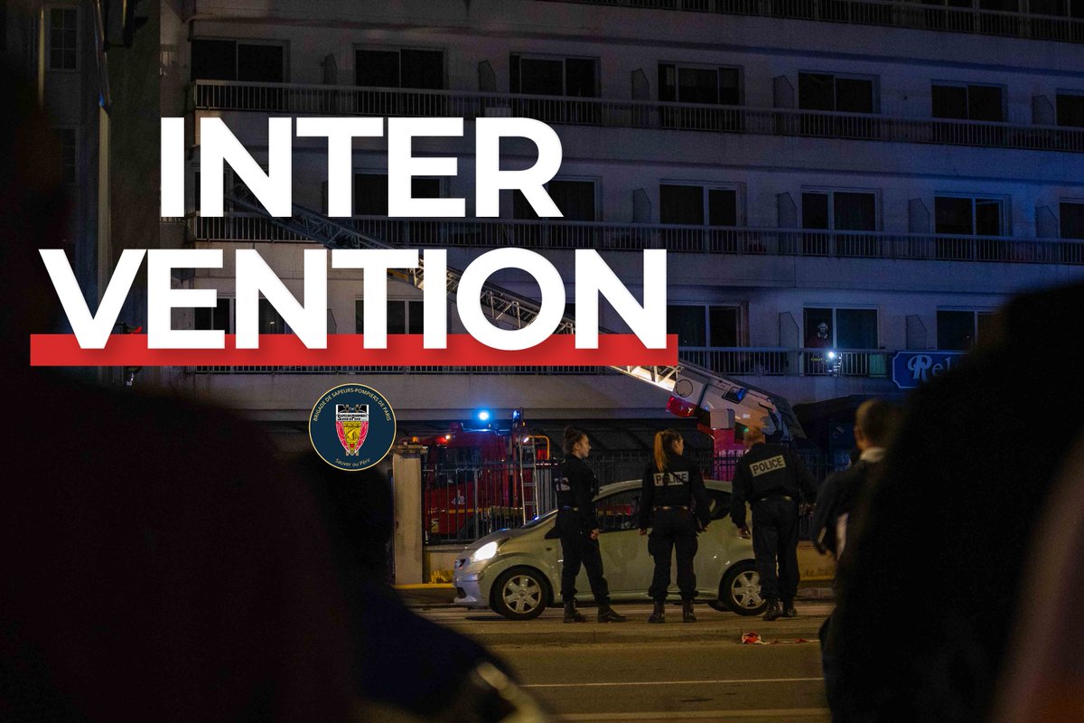 PompiersParis tweet media