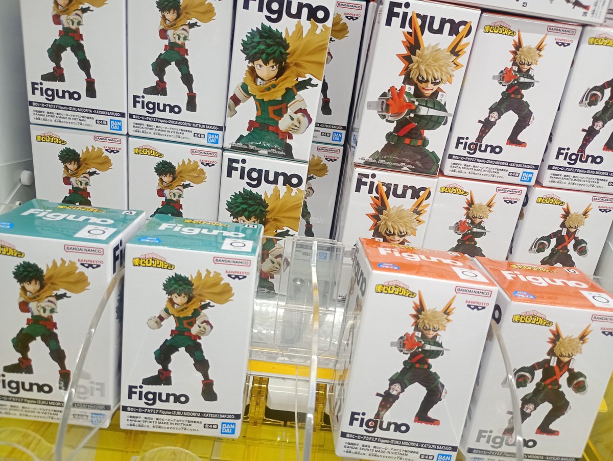 𝓝𝓮𝔀 ⸝⋆˙⟡ 2階にて #僕のヒーローアカデミア Figunoコレクション