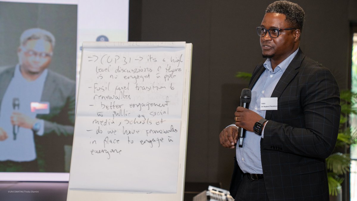 UNEswatini's tweet photo. Day 1 of the UNCT Retreat concluded with a deep dive into key thematic areas, identifying risks, opportunities and inflection points for Eswatini’s development and how the UN’s comparative advantages can drive high-impact joint action under the UNSDCF 2026–2030. https://t.co/LKDCFAlU0Q