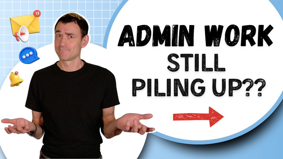 drsteveday42's tweet photo. If your inbox creates background stress, it’s not a willpower issue.
It’s a broken loop.

This episode shares what finally fixed mine. 🎧 https://t.co/W4ROh5FYOt

#systemizeyoursuccess #focus #adminwork #adminoverwhelm #inboxmanagement #businesssystems #delegation https://t.co/MPU7lJlf7N