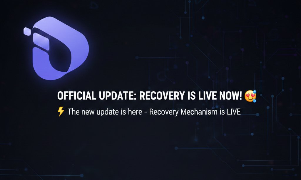 <a href="/inter_link/">InterLink Labs 👤 + 🌐</a> has officially launched the Recovery Mechanism, now you can reclaim a major portion of your burned $ITLG.
Recover up to 99%
Only consistency leads to higher rewards
Remember:
In crypto, winners are those who show up daily.
#InterLink #ITLG #ITL