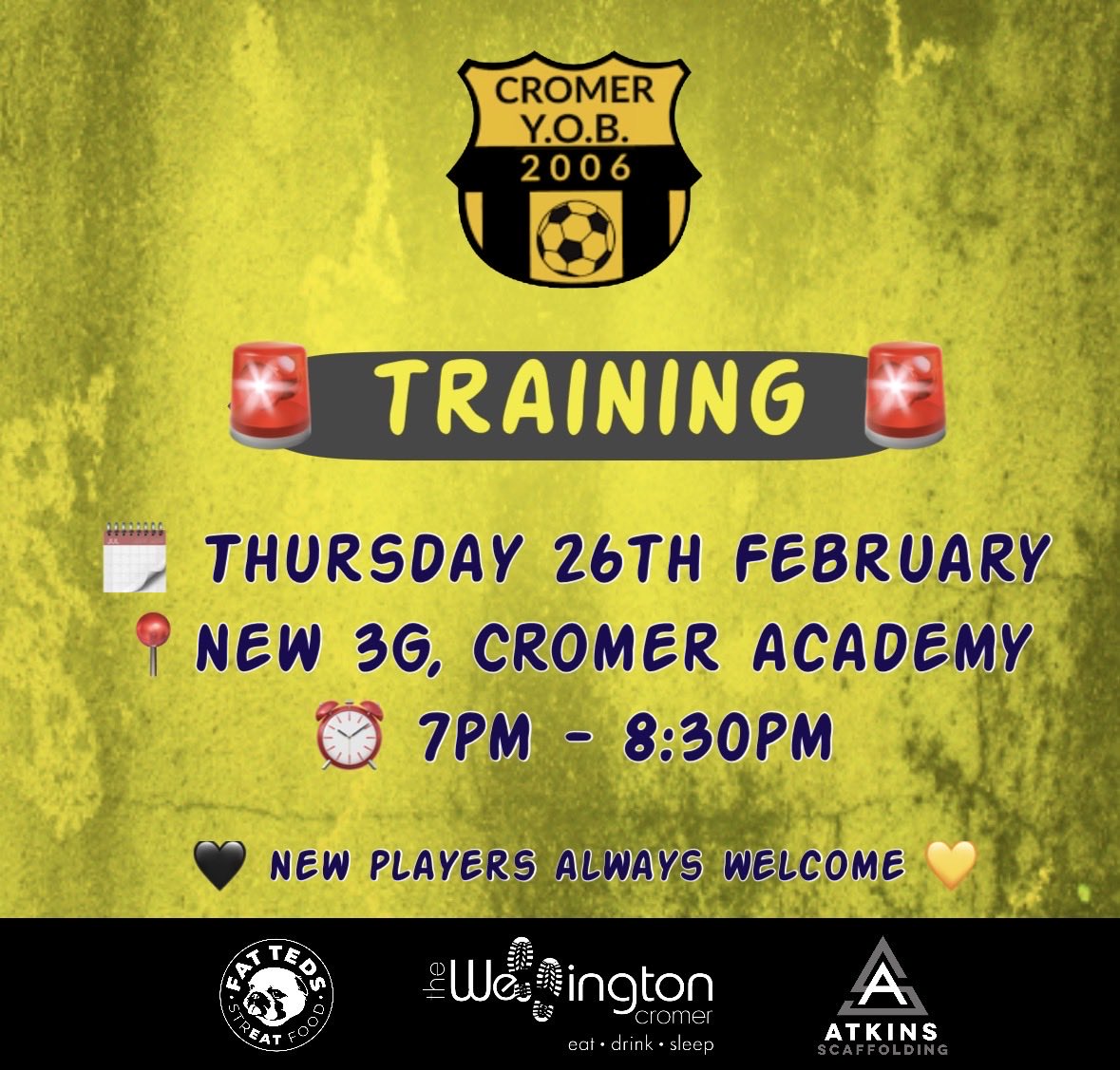 Cromer YOB FC tweet media