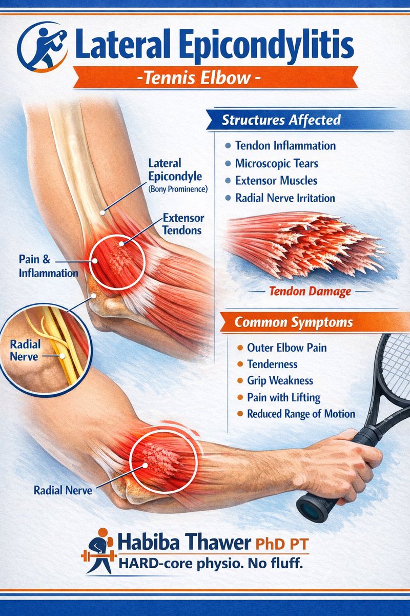 HAThawer's tweet photo. #pain #elbow #laterepicondylitis #tenniselbow #physio #rehab https://t.co/2lV9cXwjFk