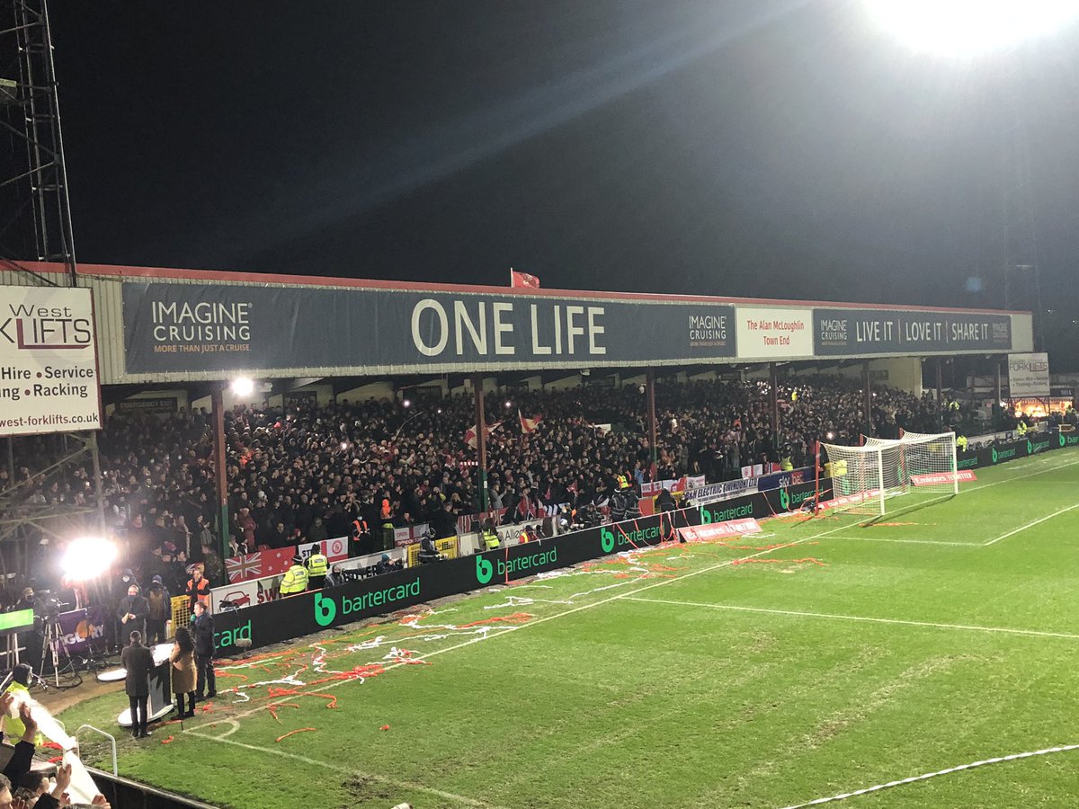 This is how the Townend should be. Not the way it is now. It’s look soulless #stfc