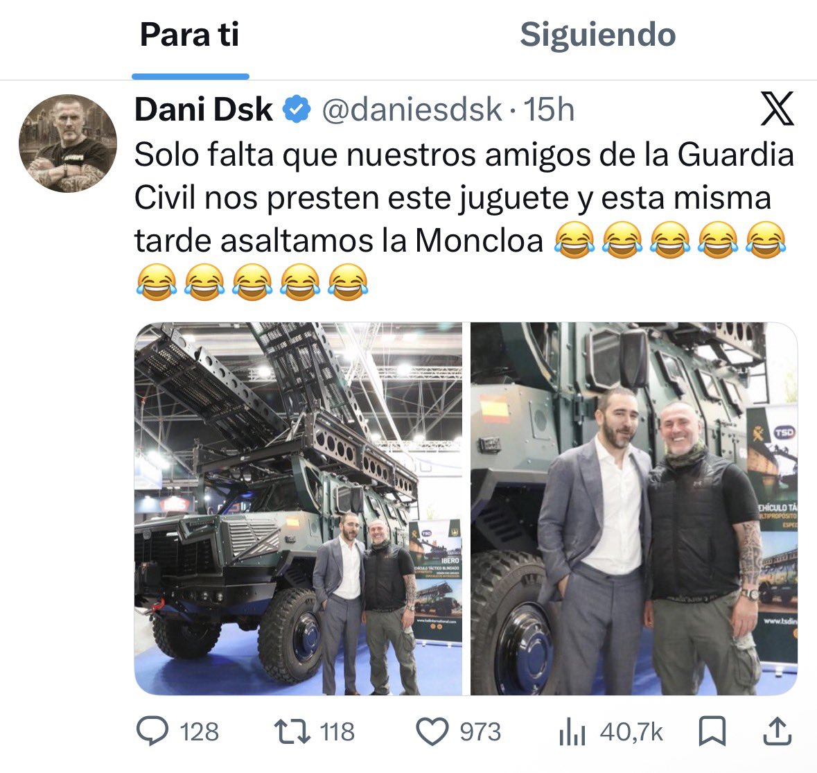 El desdentado amenazando con dar un golpe de estado?? Este tipo debería de estar en la CARCEL.