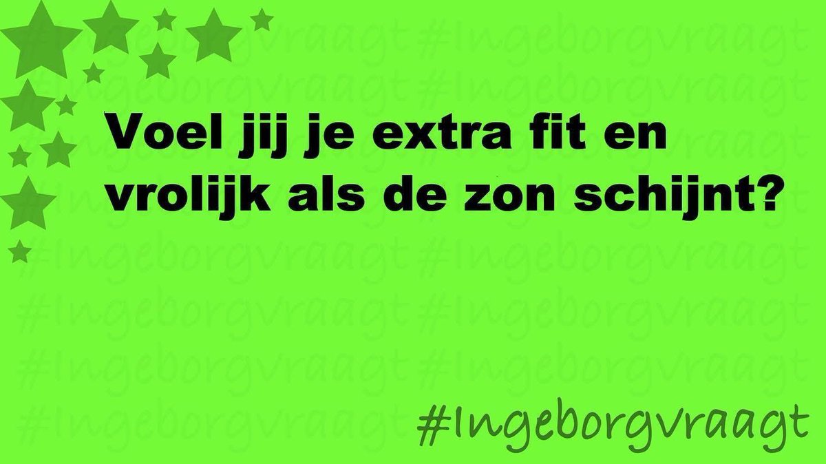 #IngeborgVraagt🍀😇 tweet media