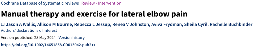 terapiamanualUE's tweet photo. 🤔 ¿QUÉ SABEMOS DE LA #EPICONDIALGIA LATERAL?

Se cree que el dolor lateral de codo es una lesión por sobreuso de los músculos extensores del antebrazo, que afecta con mayor frecuencia al tendón del extensor radial corto del carpo (ECRB). https://t.co/1d6yw4fs32