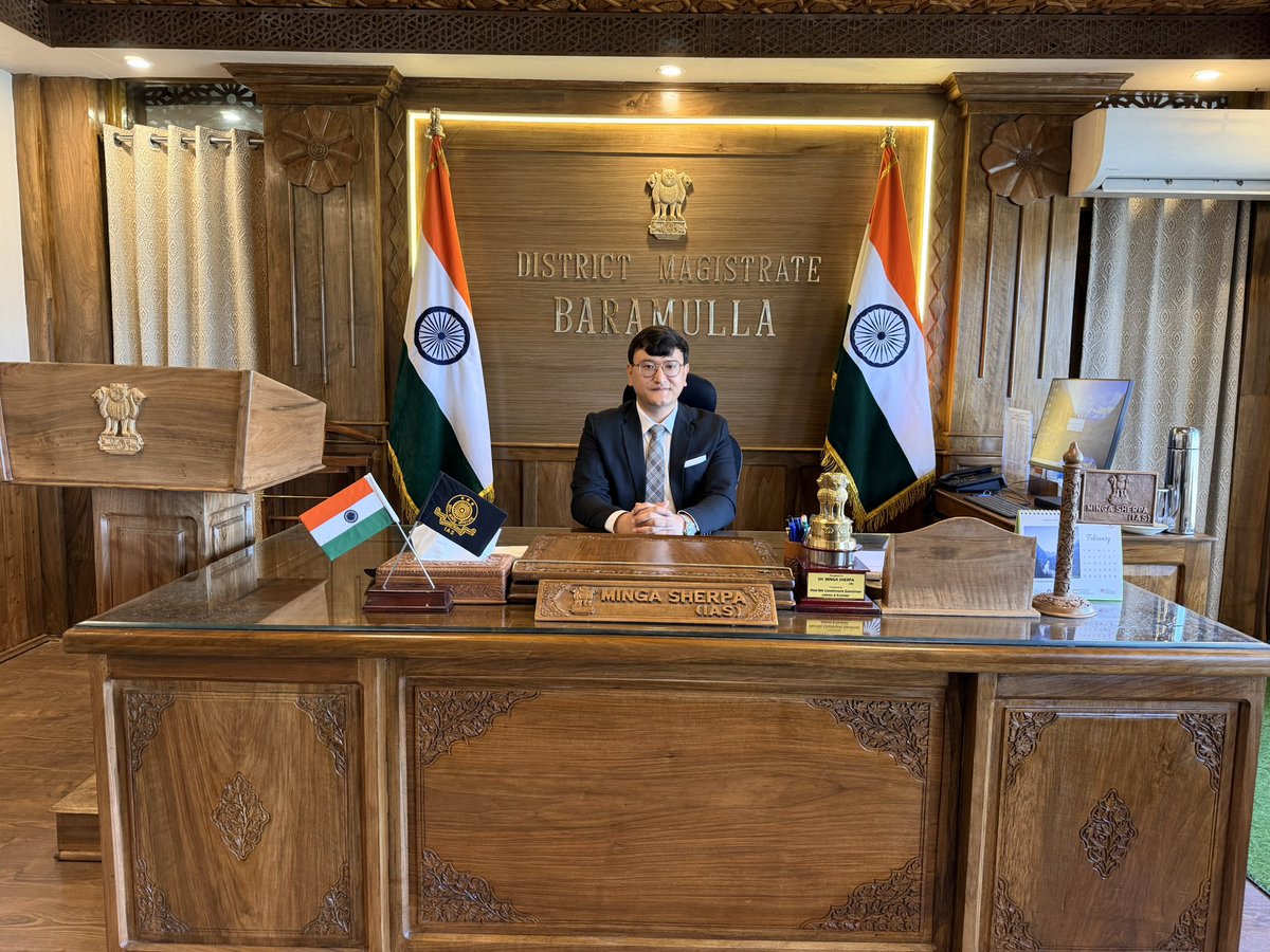After two deeply enriching years as DC, I bid farewell to Baramulla with immense gratitude. The warmth of its people, dedication of our officers and staff, and the support of Police, Army &amp; CAPFs made this journey meaningful. Baramulla will always remain special.