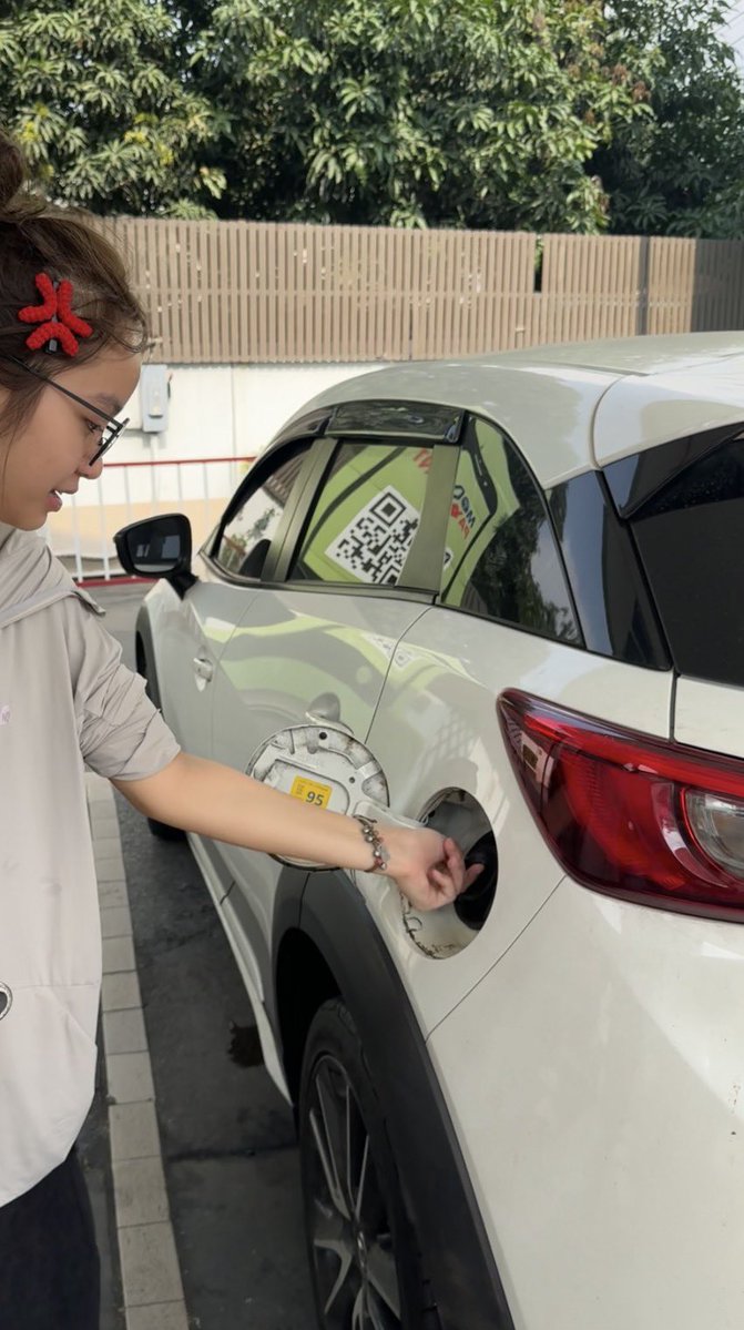 สภาพหนูต้องเติมน้ำมันเองตอนเช้า