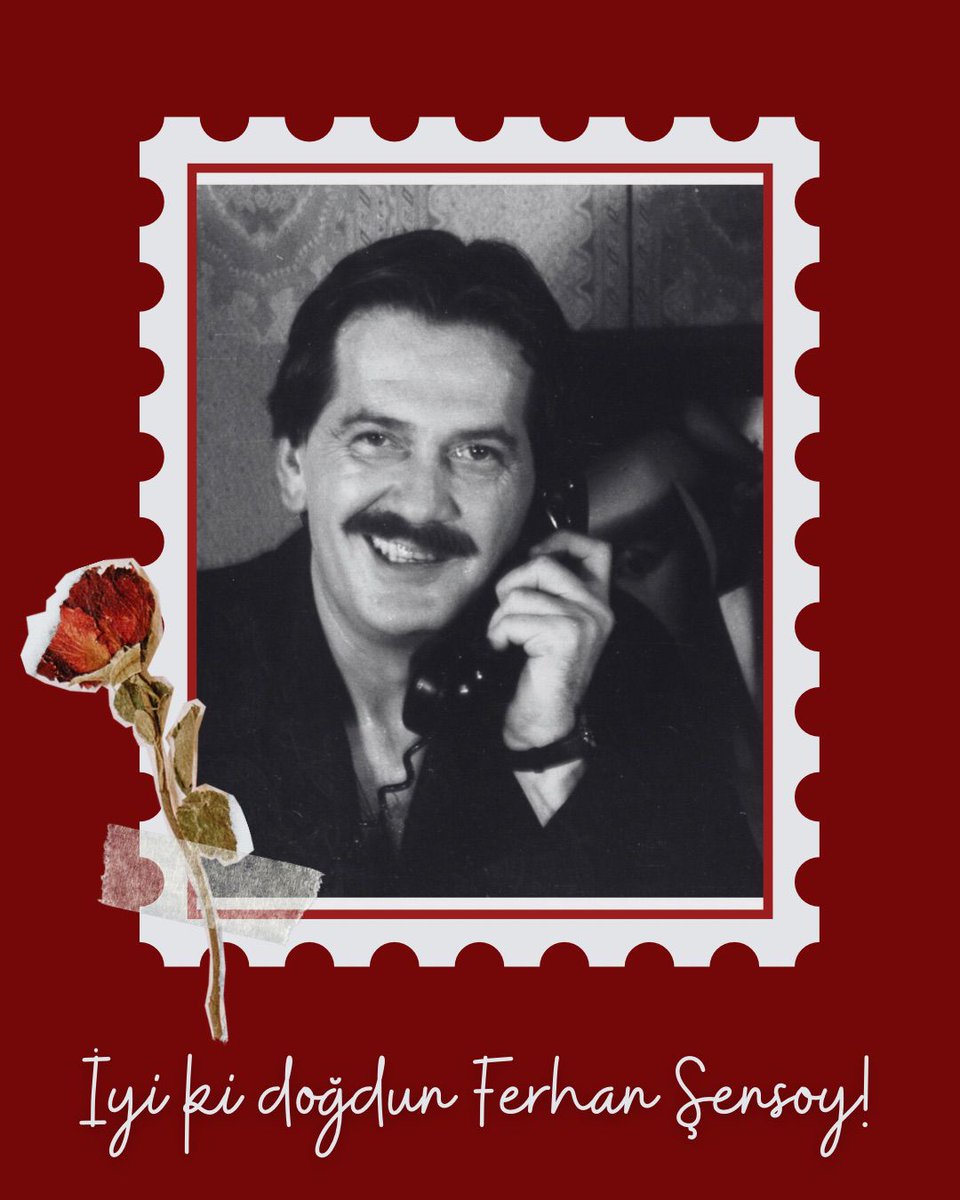 Ferhan Şensoy 75 yaşında! İyi ki doğdun Ferhan Şensoy 🌹