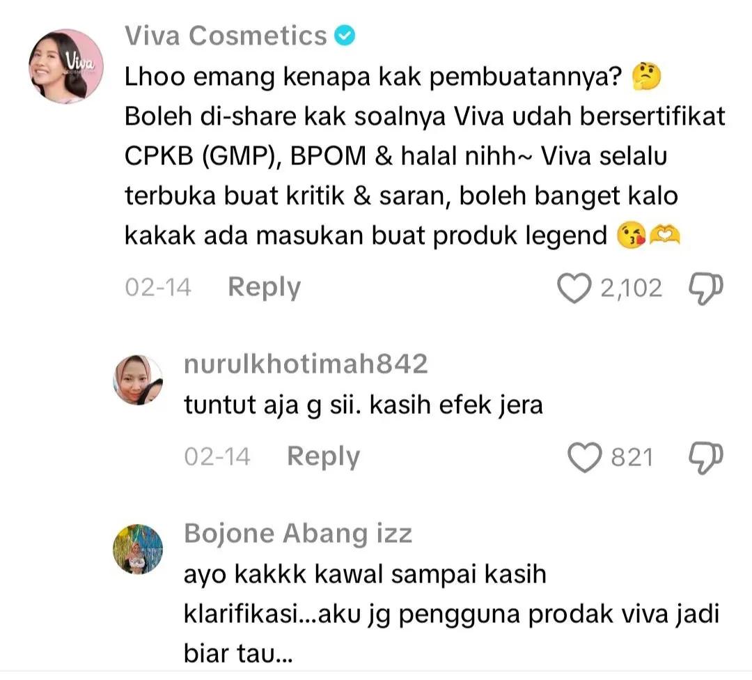 Mulai marak ya konten² begini di Tt, Threads, X.

Giring opini buat jelekin suatu produk, dia gatau seberjuang apa Viva buat bangun namanya sampe disebut kosmetik legend