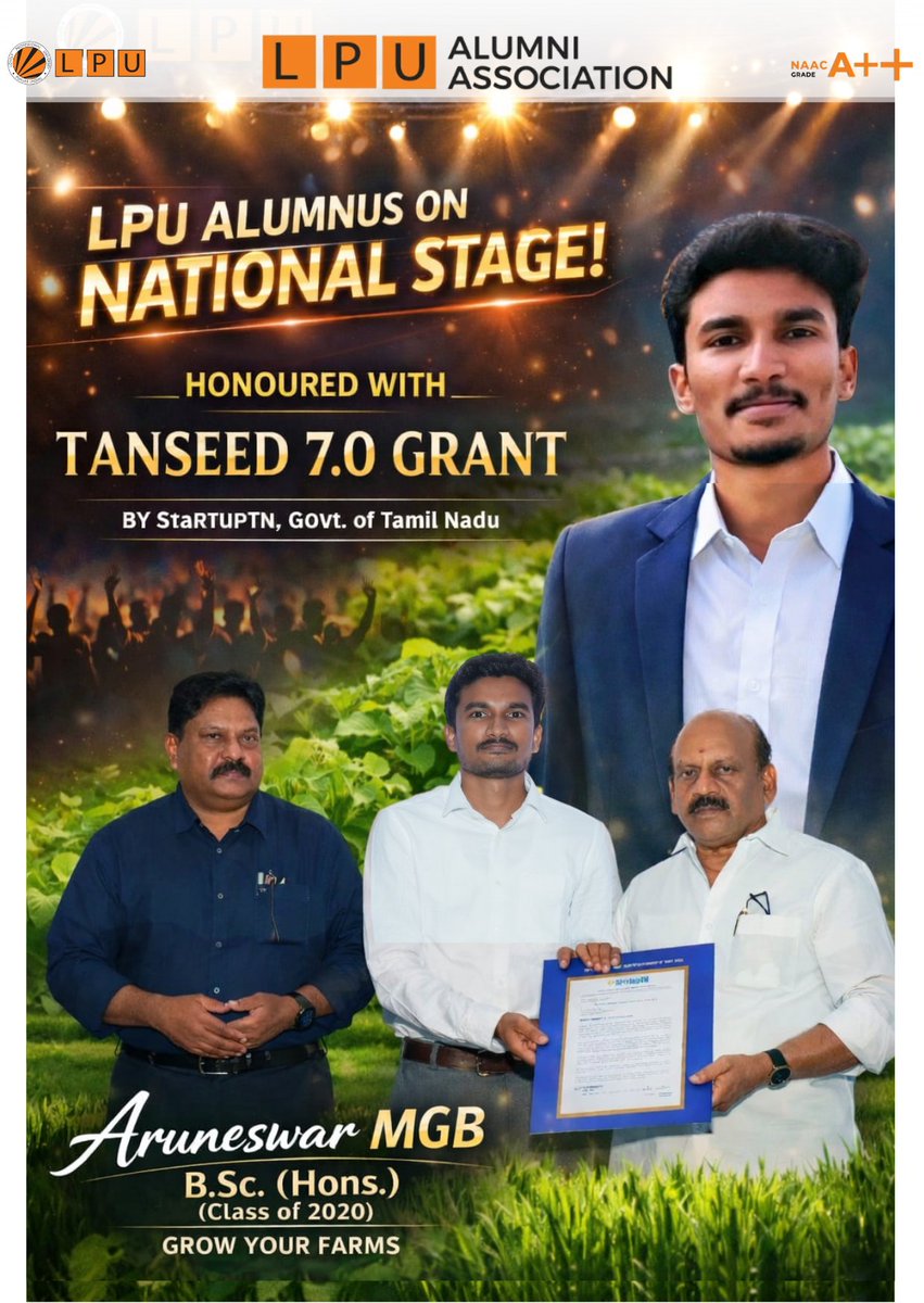 LPU Alumni Association tweet media