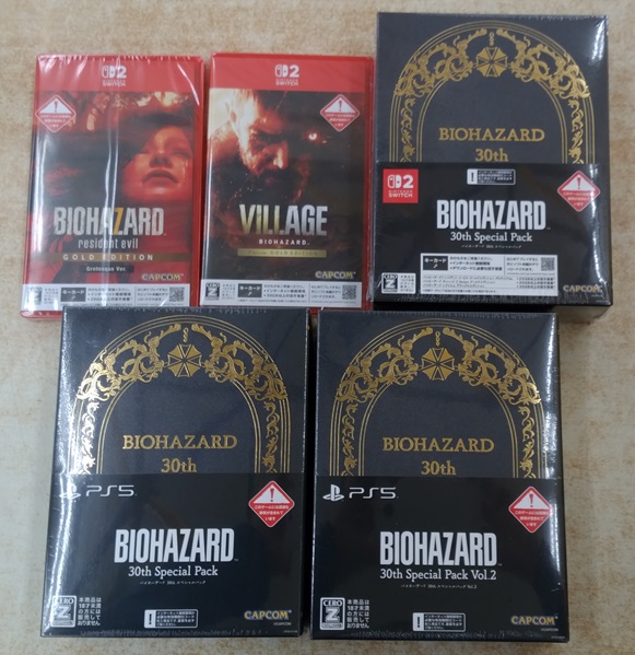 2/27（金）発売‼️ バイオハザード関連のソフトいろいろ発売です