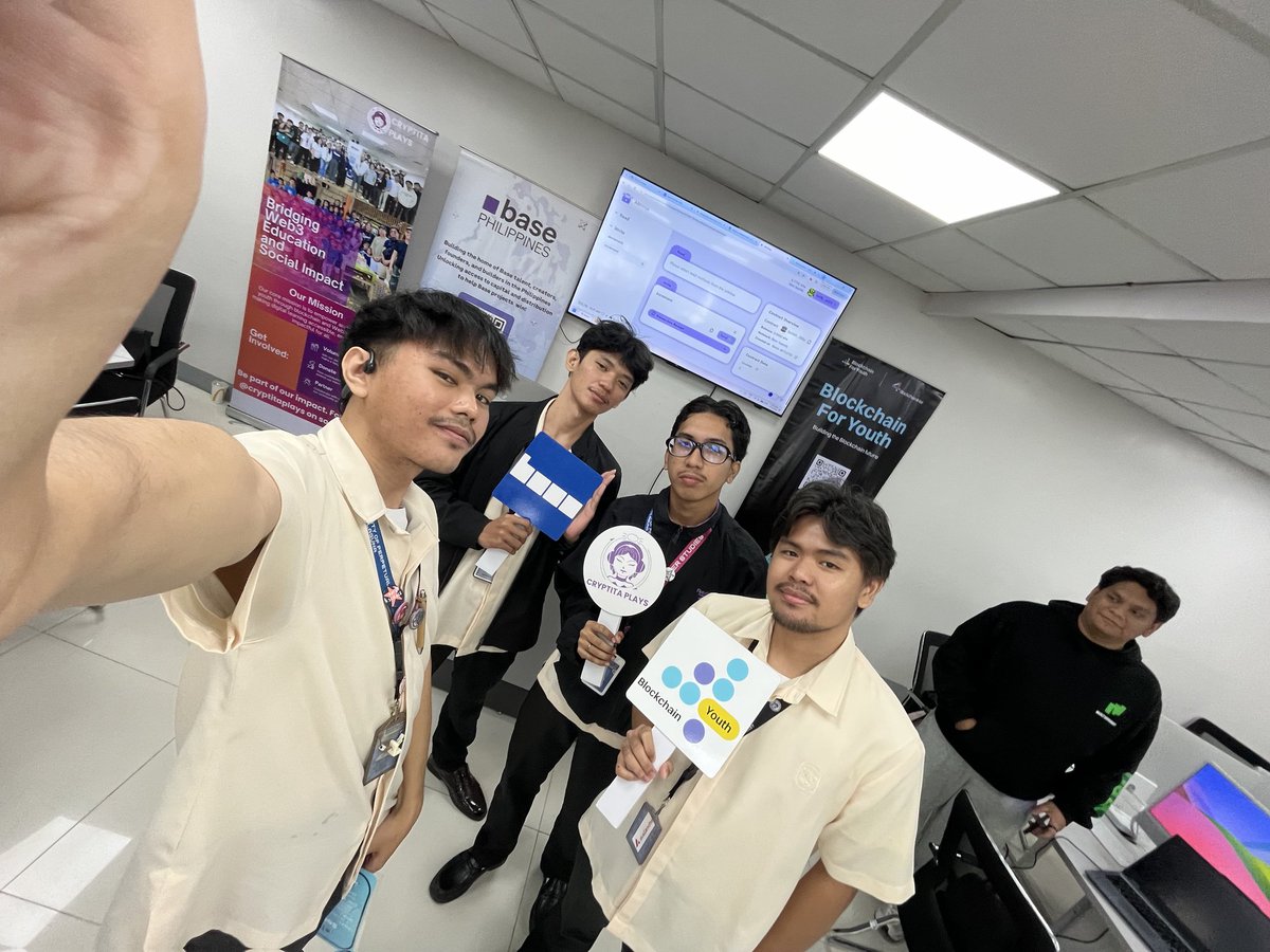 ZyyAlvezPy's tweet photo. @cryptitaplays @basepilipinas @MorphNetwork 

Thank you so much for the opportunity of exposing our project to the public! We’ve learned a lot about how to create NFTs and our own crypto coins. 

#Blockchain4Youth #Blockchain4her #cryptitaxmorphnetwork https://t.co/gJIec8zjKS