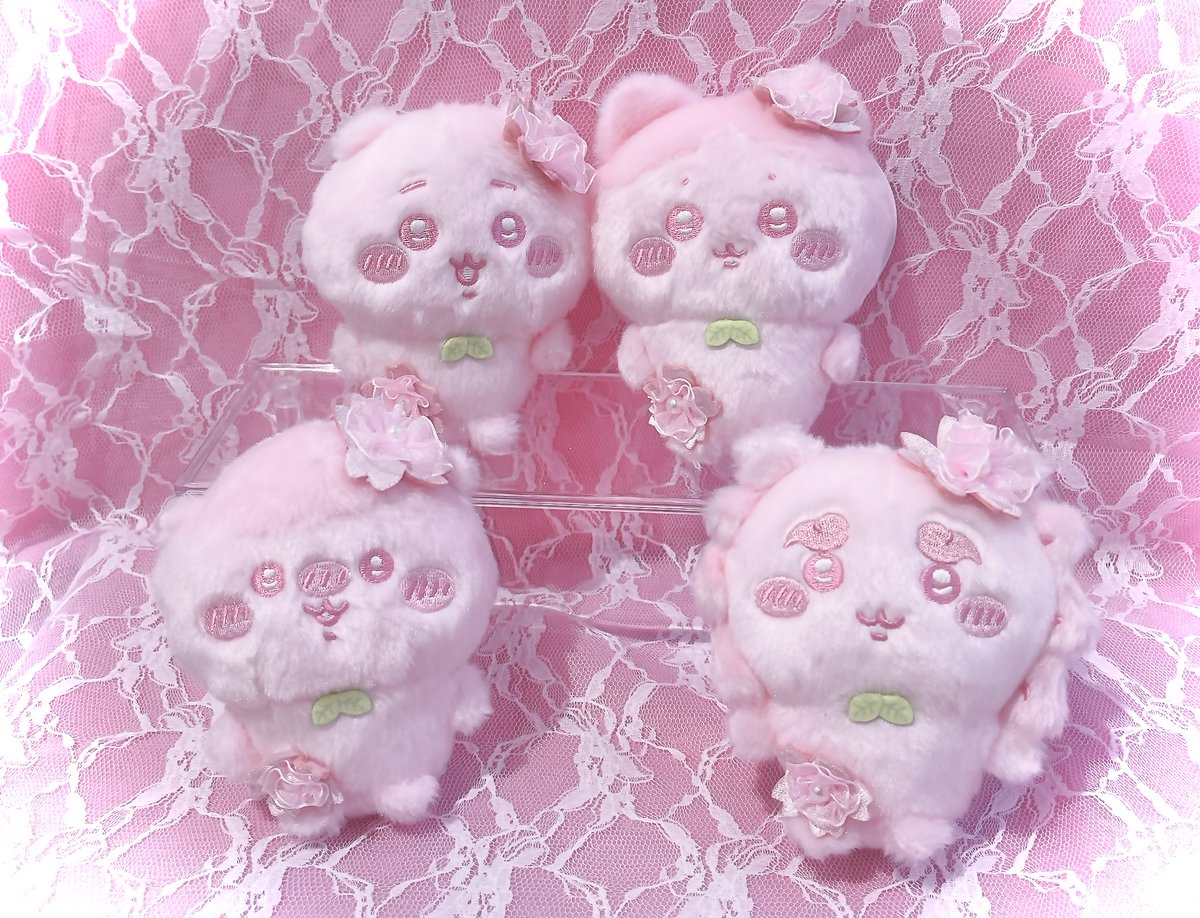 🌸新景品情報🌸 『＃ちいかわ ぬいぱれっと～さくらいろ～マスコット①