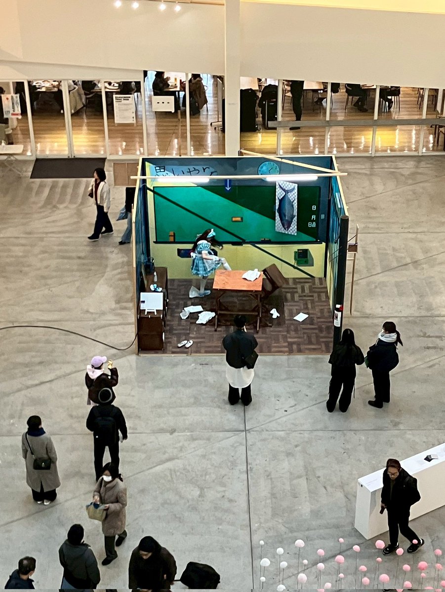 2月28日14時から五美大展にてギャラリートークします！お時間ある方是非！

だいぶコンパクトになってしまいましたがこれはこれで可愛いですね💙