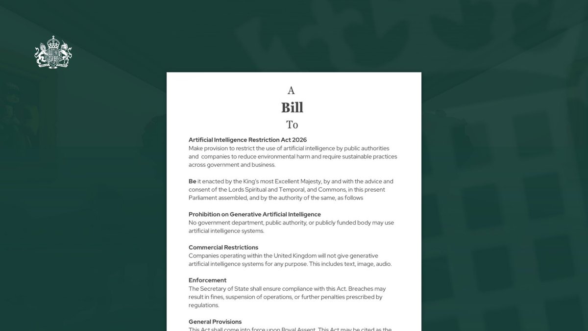 BeauFLOTUK's tweet photo. This government disappoints me, I made a bill to cut down government AI use for posters and announcements. It is a shame that it is not being followed.

Me and my husband care for our environment and actually want our kids to live, do better people, change. #gogreen #Ilovemyman https://t.co/phdg3GGem5