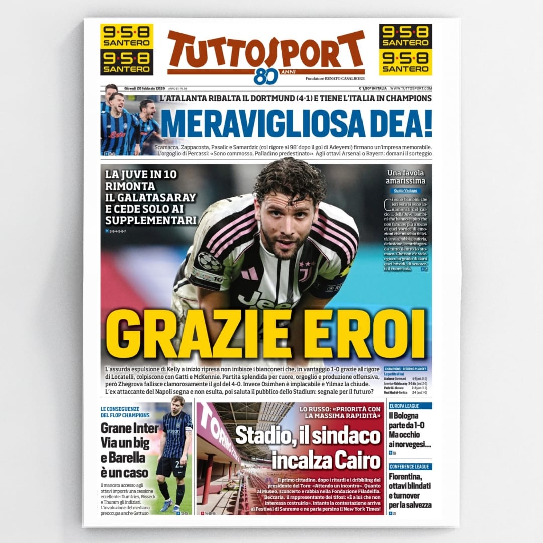 Tuttosport tweet media