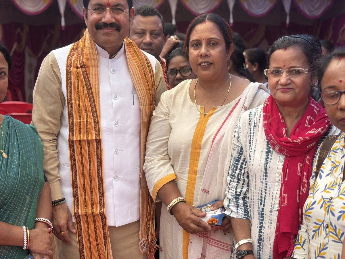 sahelideb2020's tweet photo. Shilanyas Ceremony for the Tarpan Ghat near Annapurna Mandir at Annapurna Ghat, Silchar, under MP-LADS (RS) 2025–https://t.co/yVKZgLk3kI stone laid by Hon’ble MP (RS) @kanadpurkaystha in the presence of Hon’ble MLA @Dipayan_Silchar .
@PMOIndia @CMOfficeAssam https://t.co/KZrSMoXmM9